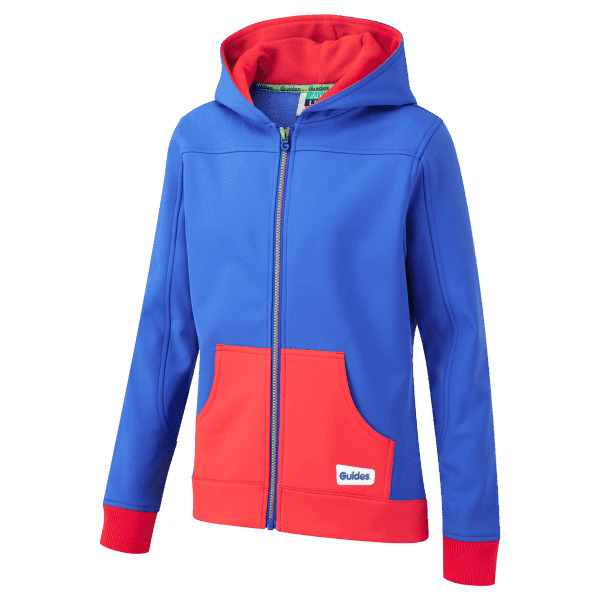 Guides Royal Blue/Red Hooded Zipper Jacket