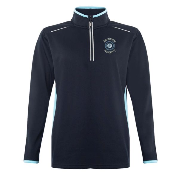 Armthorpe Academy 1/4 Zip Training Top w/Logo