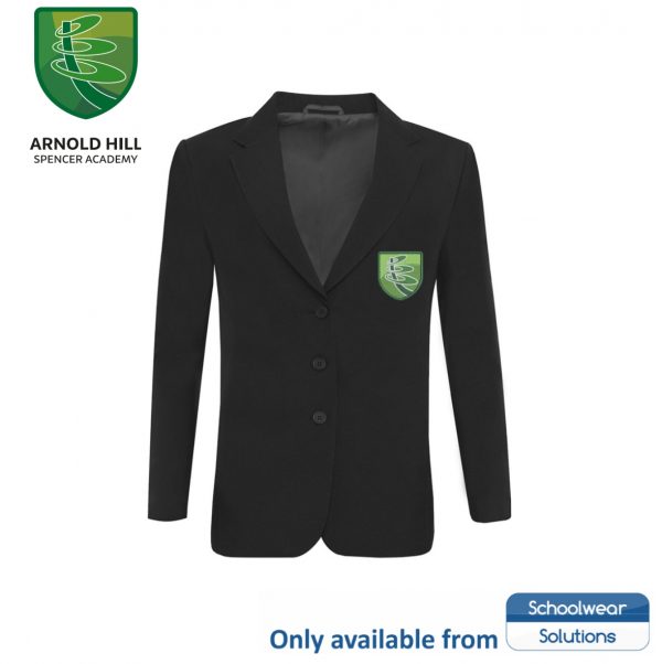 Arnold Hill Spencer Academy Designer Jacket w/Logo - Fitted