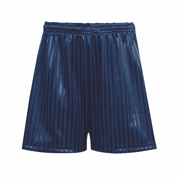 Brooke House Navy P.E Shorts w/Logo