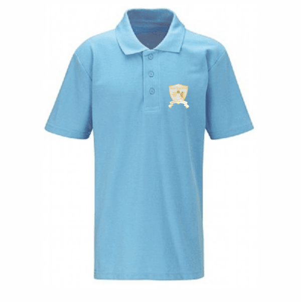 Brooke House Sky Summer Polo w/Logo