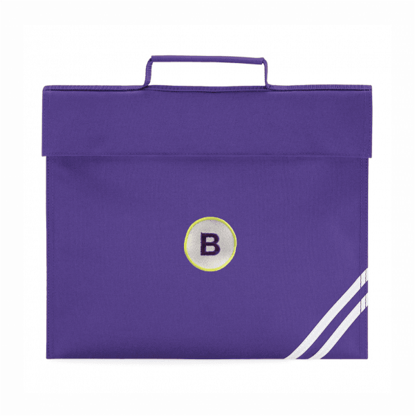 Birchfield Purple Book Bag w/Logo