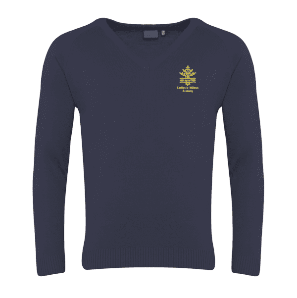 Carlton Le Willows Navy Pullover w/Logo