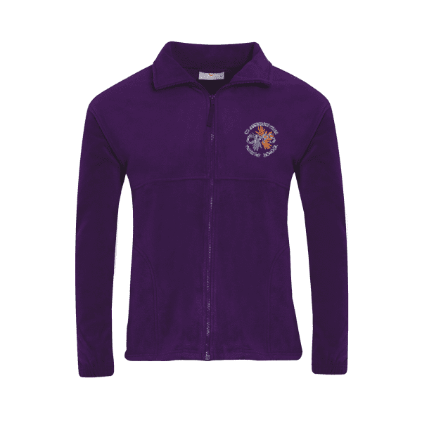 Chaddesden Park Purple Fleece w/Logo