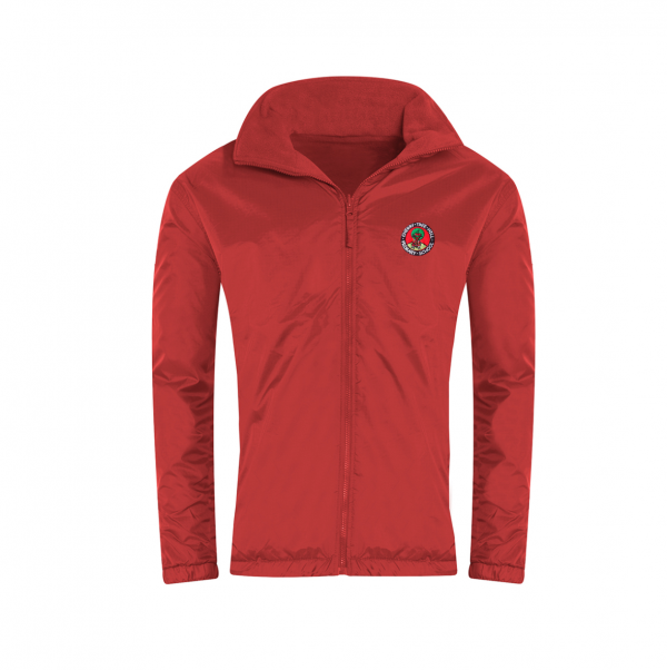 Cherry Tree Red Reversible Jacket w/Logo