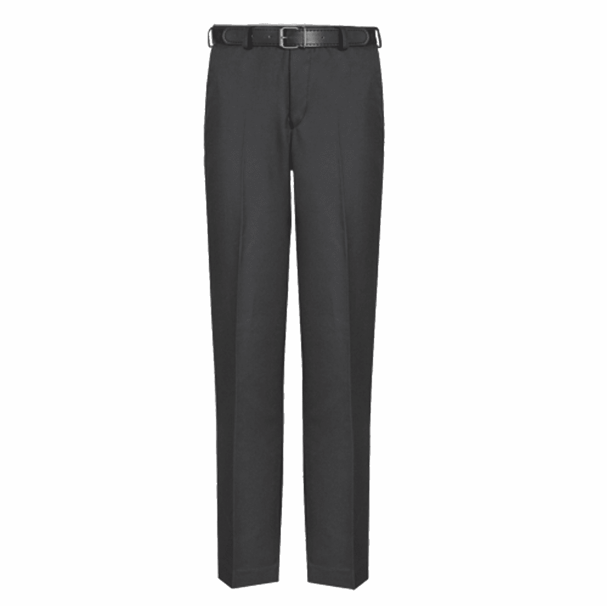 Flat Front Black School Trousers - Schoolwear Solutions