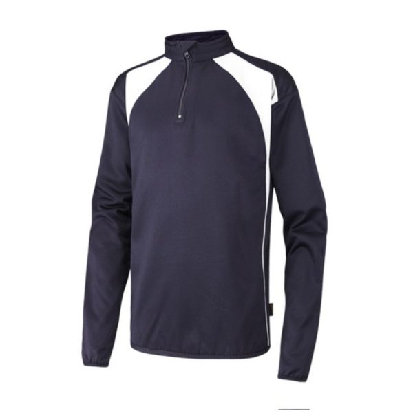 Etone College Qtr Zip Top w/Logo