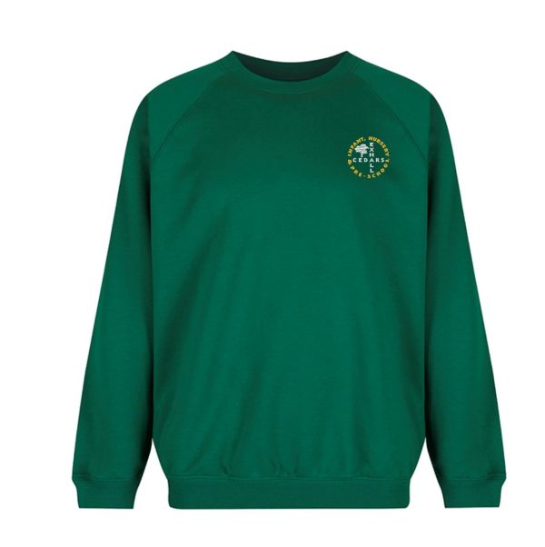 Exhall Cedars Crew Neck Sweatshirt w/Logo