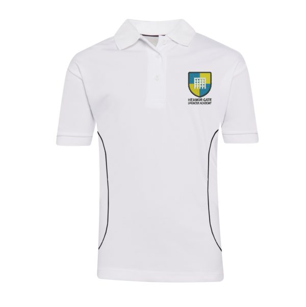 Heanor Gate Spencer Academy Girls Fit Games Polo Shirt w/Logo