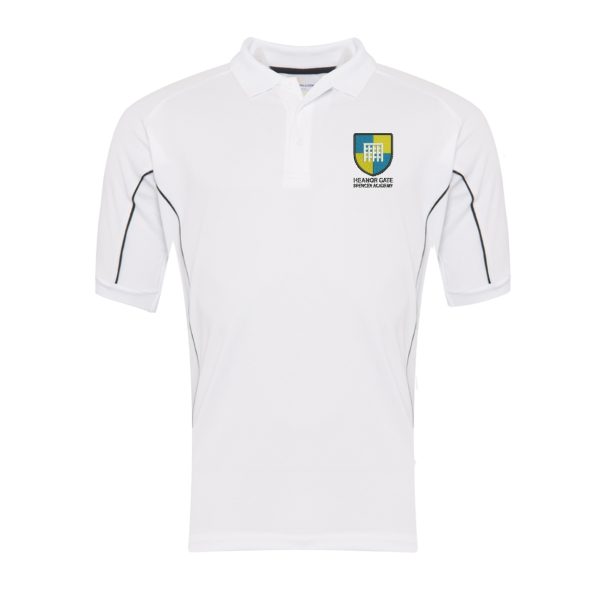 Heanor Gate Spencer Academy Boys Fit Games Polo Shirt w/Logo