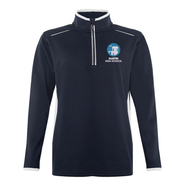 Martin High School 1/4 Zip Top w/Logo