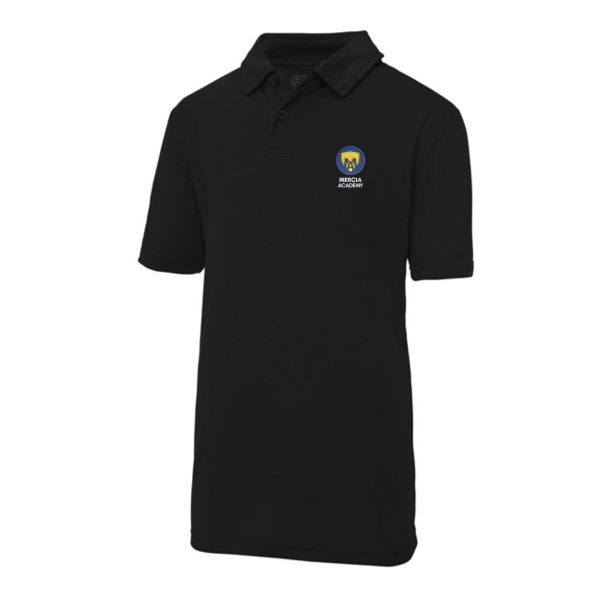 Mercia Academy Navy Polo Shirt w/Logo