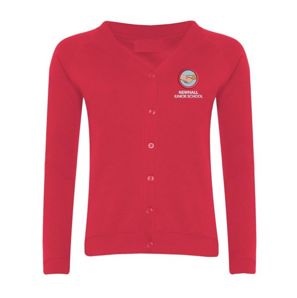 Newhall Junior School Cardigan w/Logo