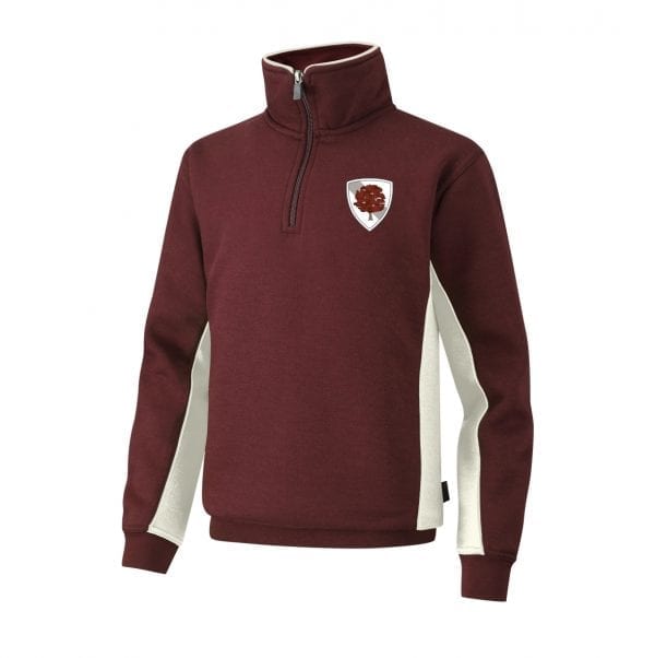 Oakwood Academy 1/4 Zip Fleece w/Logo