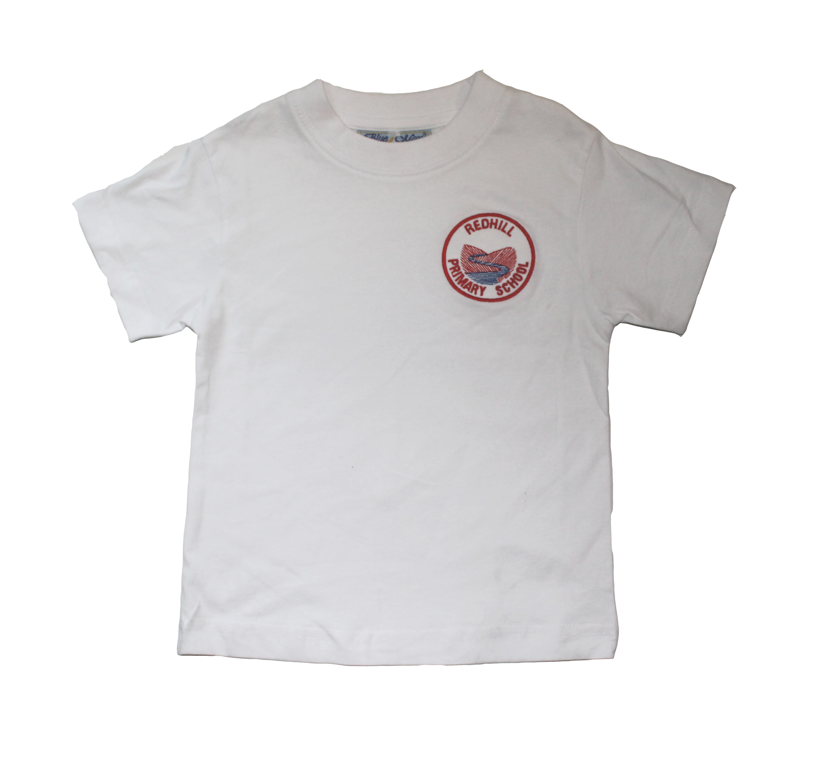 Redhill Primary White PE T-Shirt w/Logo - Schoolwear Solutions