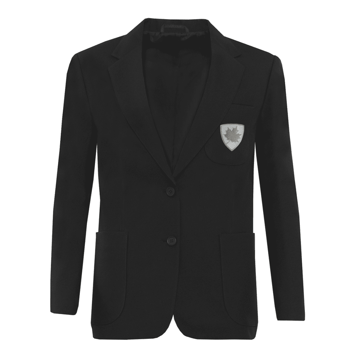 S Notts Girls Black Blazer w/Logo - Schoolwear Solutions