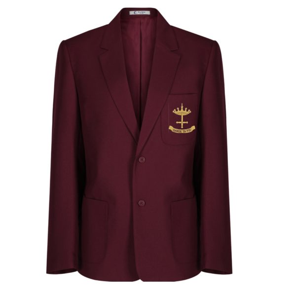 Saint John Houghton Boys Maroon Blazer w/Logo