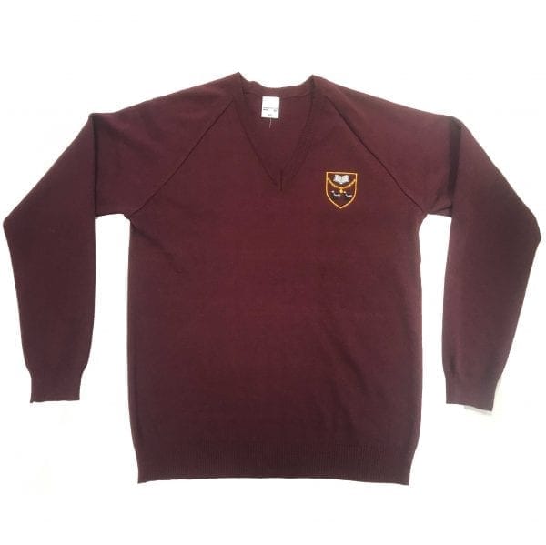 St Thomas More Maroon Pullover w/Logo