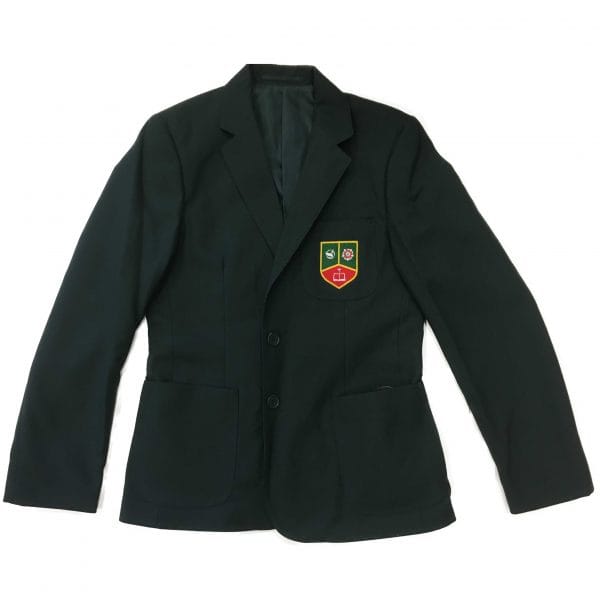 Tudor Grange Girls Bottle Green Blazer w/Logo (Years 7-11)