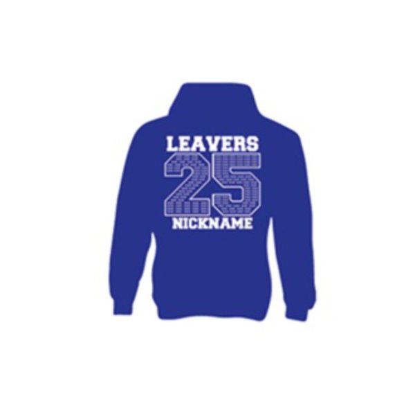 The Queen Elizabeth Academy Leavers Hoodie w/Logo