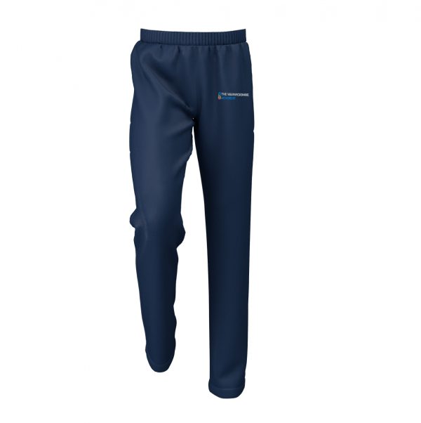 The Warwickshire Academy Navy Tracksuit Bottoms w/Logo