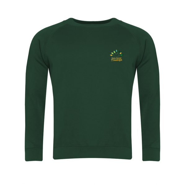 Treetops Bottle Crew Neck Sweatshirt w/Logo