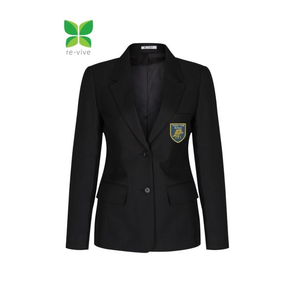 Tupton Hall Fitted Blazer w/Logo