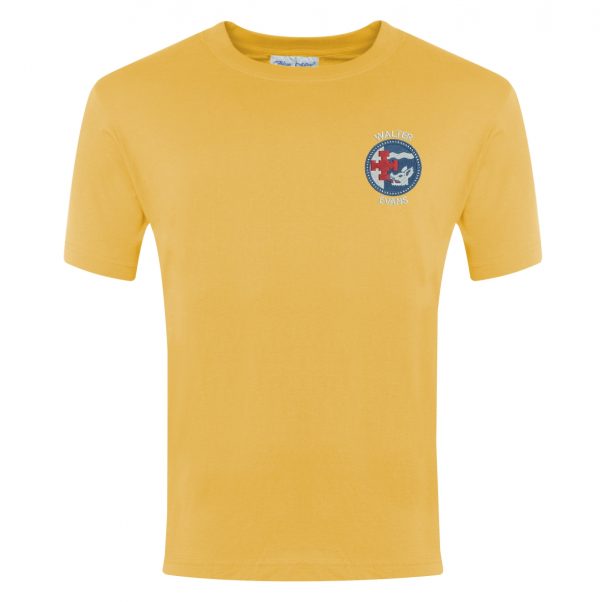 Walter Evans Yellow House T-Shirt w/Logo