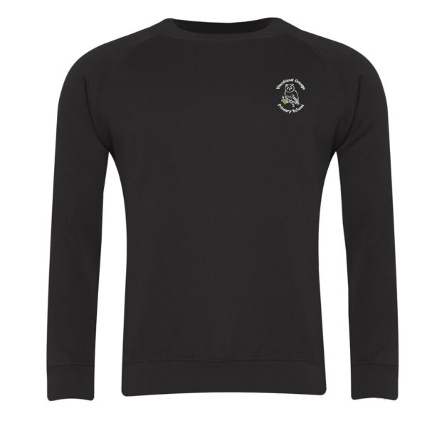 Woodland Grange Black PE Crew Sweatshirt