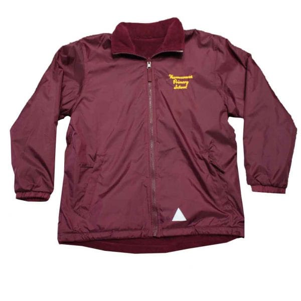 Warmsworth Primary Maroon Reversible Jacket w/Logo