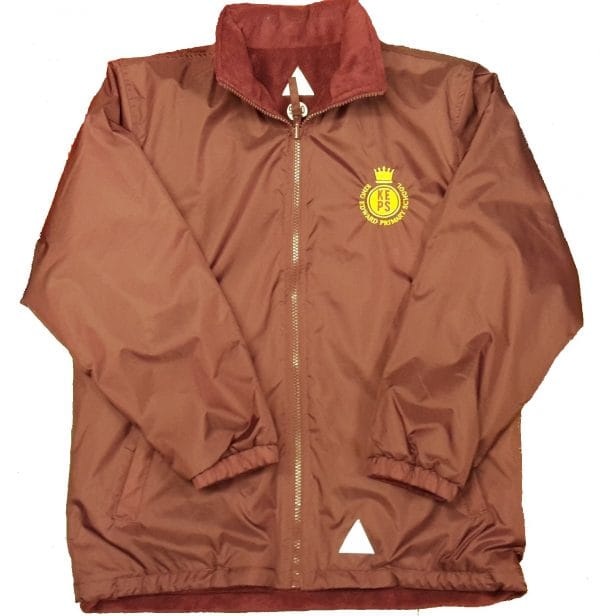 King Edward Maroon Reversible Jacket w/Logo