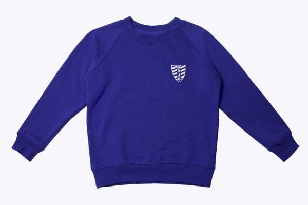 Beeston Rylands Dark Royal Sweatshirt w/Logo