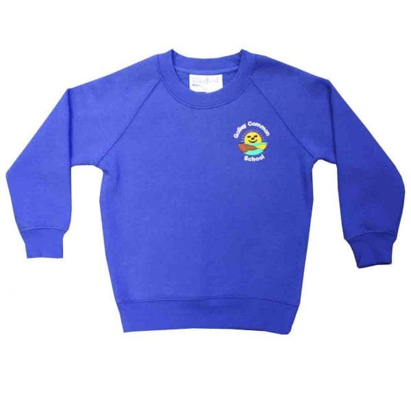 Galley Common Royal Sweatshirt w/Logo