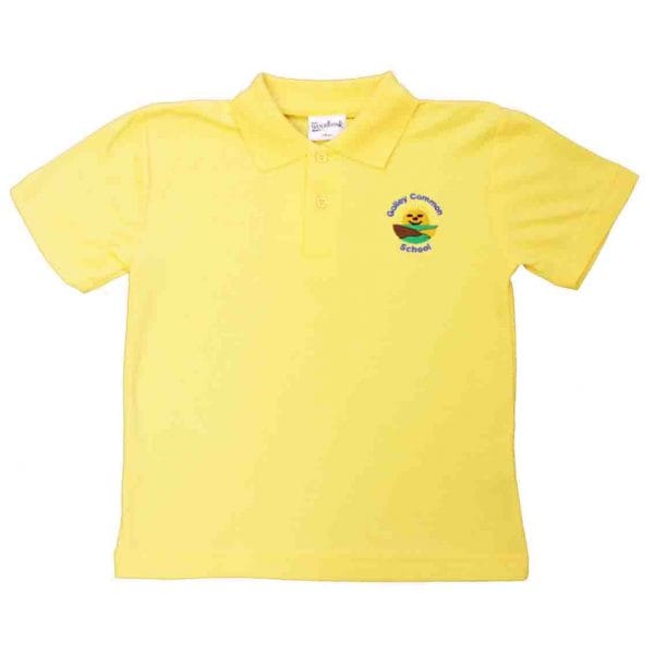 Galley Common Yellow Polo Shirt w/Logo