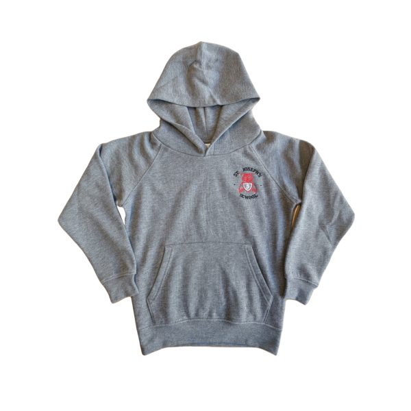 St Josephs Grey Hoodie w/Logo